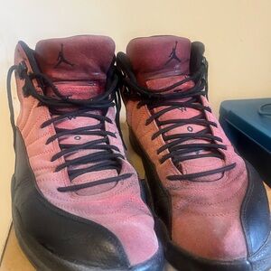 Air Jordan 12 Retro Reverse Flu Game, Size 13, Varsity Red/Black